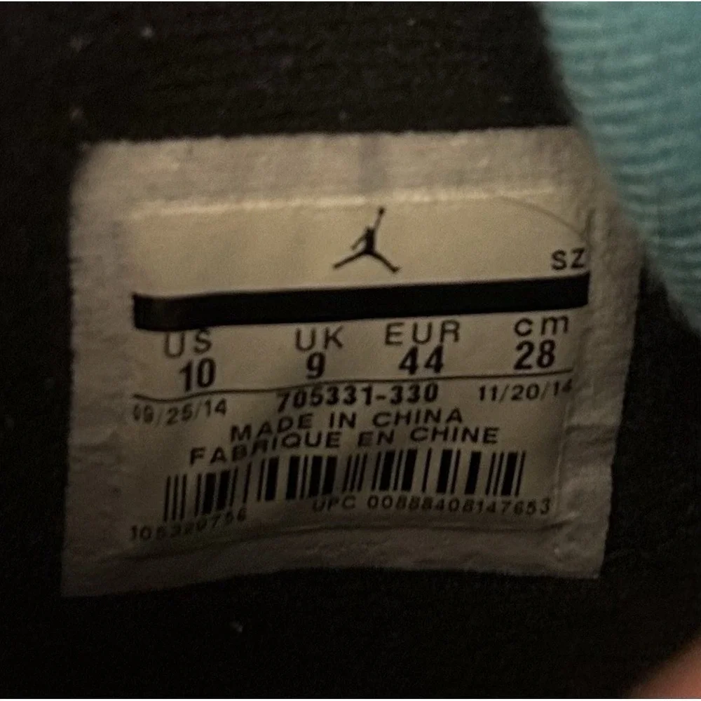 Jordan 4 Retro Teal 30th Anniversary Mens Sneaker 705331-330 Size 10